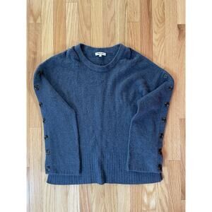 Madewell Womens Sweater with buttons. Alpaca/Wool/Nylon‎ blend, size Small